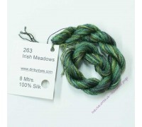 Шёлковое мулине Dinky-Dyes S-263 Irish Meadows